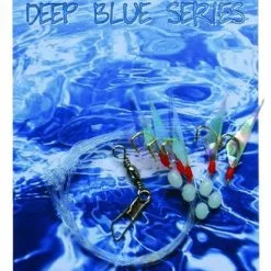 Albatros Deep Blue Herring Skin 5 Hooks
