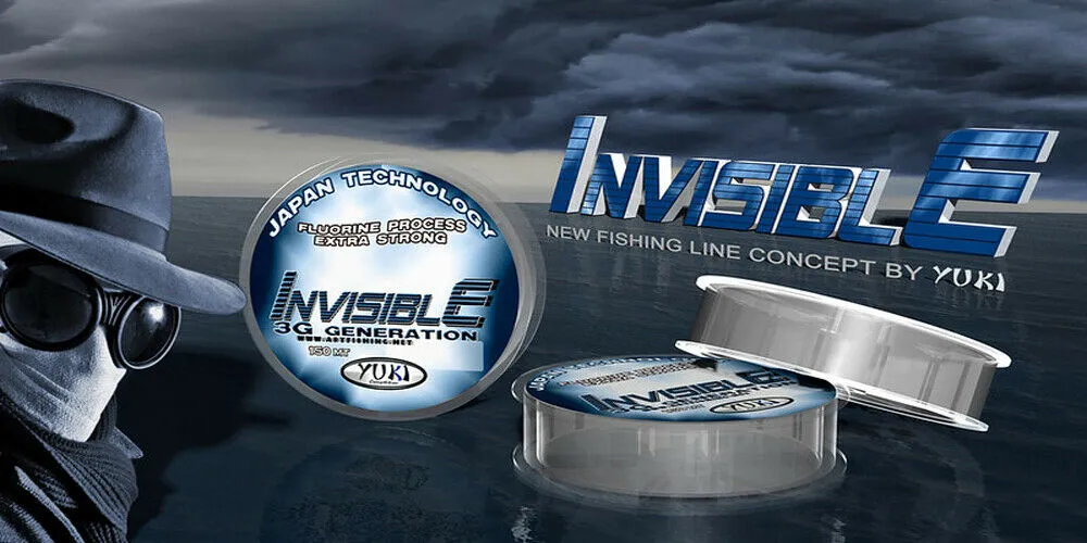 Yuki Invisible 3G Fluo Coated Nylon 300 M (0,23mm) - Afbeelding 2