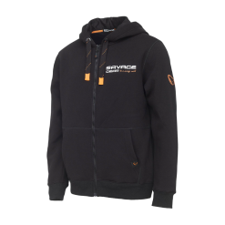 Savage Gear Urban Zip Hoodie Black Ink (Medium)