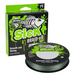 Berkley Sick Braid Moss Green 0,19mm