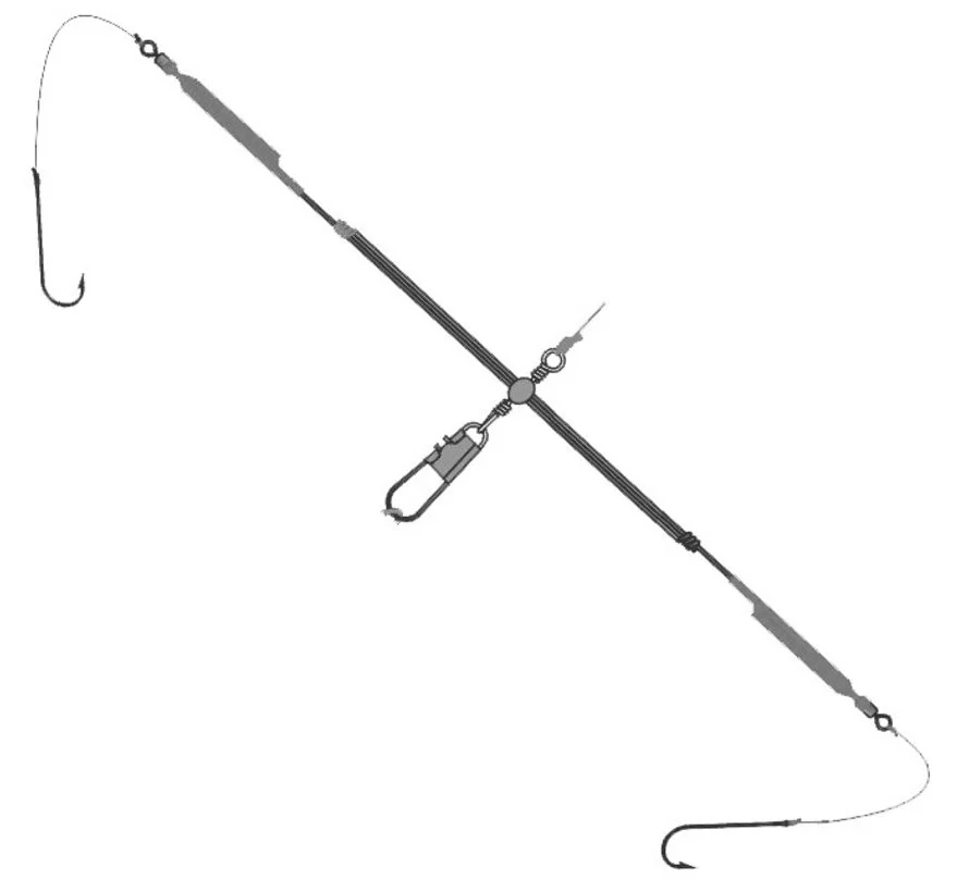 Albatros Deep Blue Weegschaal Paternoster 2 Haken #4