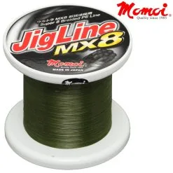 Momoi PE JigLine MX8 Moss Green 0,33MM