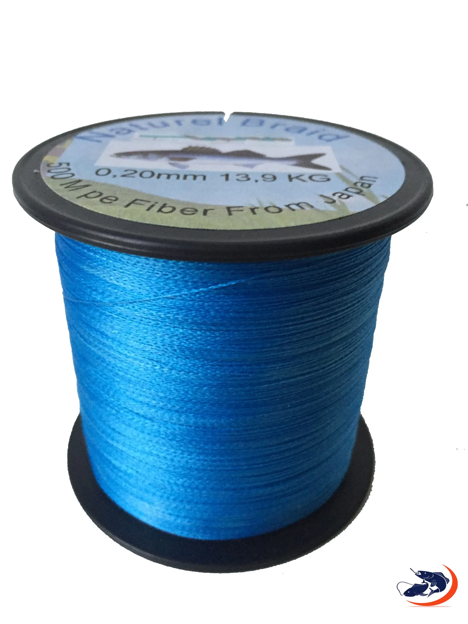 Naturel Braid Blue 500 Meter 0,12mm - Afbeelding 2
