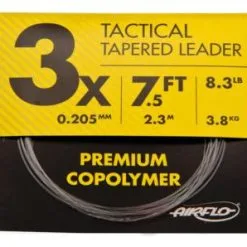 Airflo Tactical Tapered Leaders – 9ft 4X