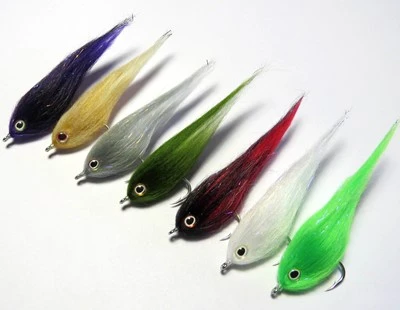 H2O Polar Fibre Streamer Brush 3inch ( Red ) - Afbeelding 3