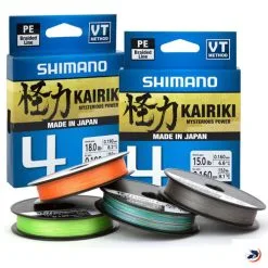 Shimano Kairiki 4 Braid 0,20mm Orange