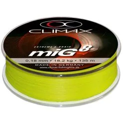 Climax MiG 8 Braid Fluo Yellow 0,20 Mm 19,5 Kg